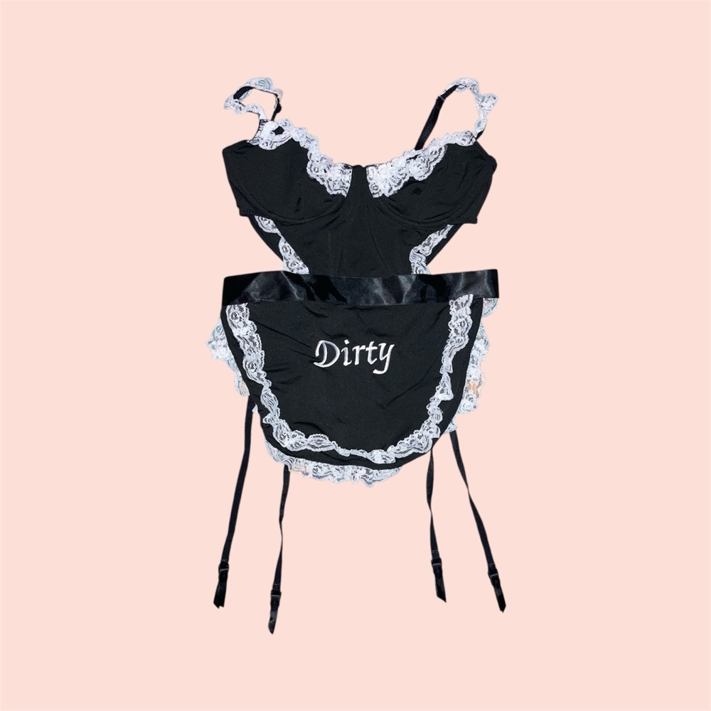 Sexy Maid Bodysuit & ‘Dirty’ Apron